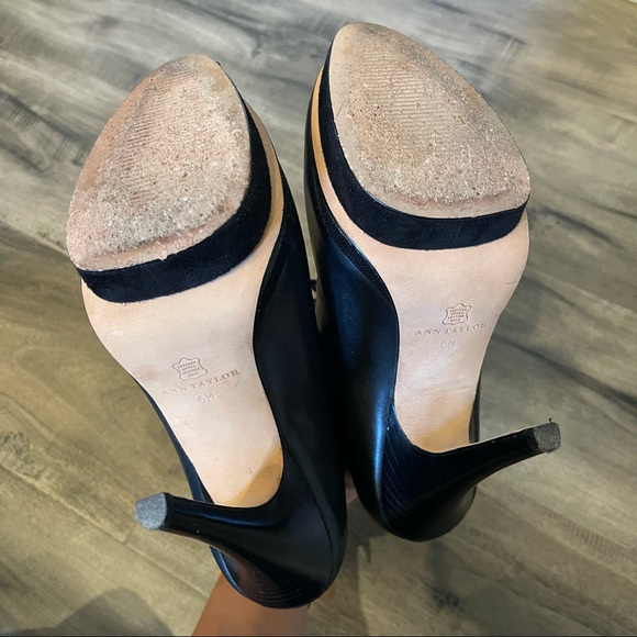 ANN TAYLOR AXIA LACEUP PLATFORM BOOTS | SIZE 6 - Picture 6 of 6